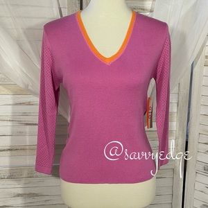 V-neck Knit Top